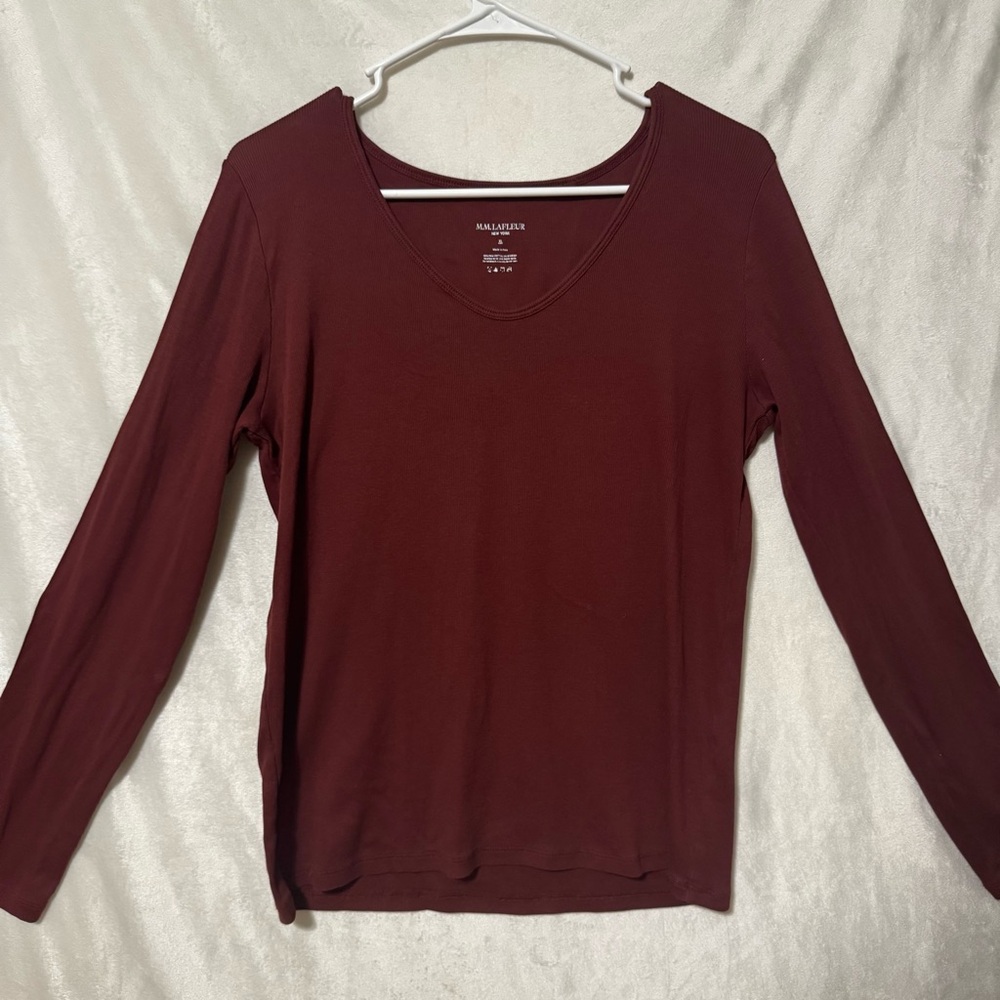 M.M. Lafleur The Marcia Layering T-Shirt Organic Ribbed Pima Cotton